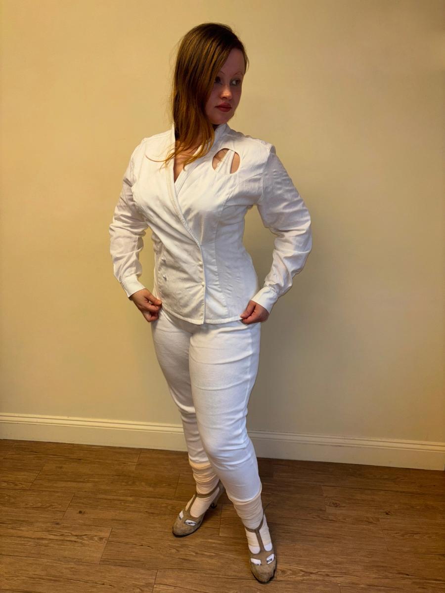 80s Chantal Thomass Cutout Blazer product image