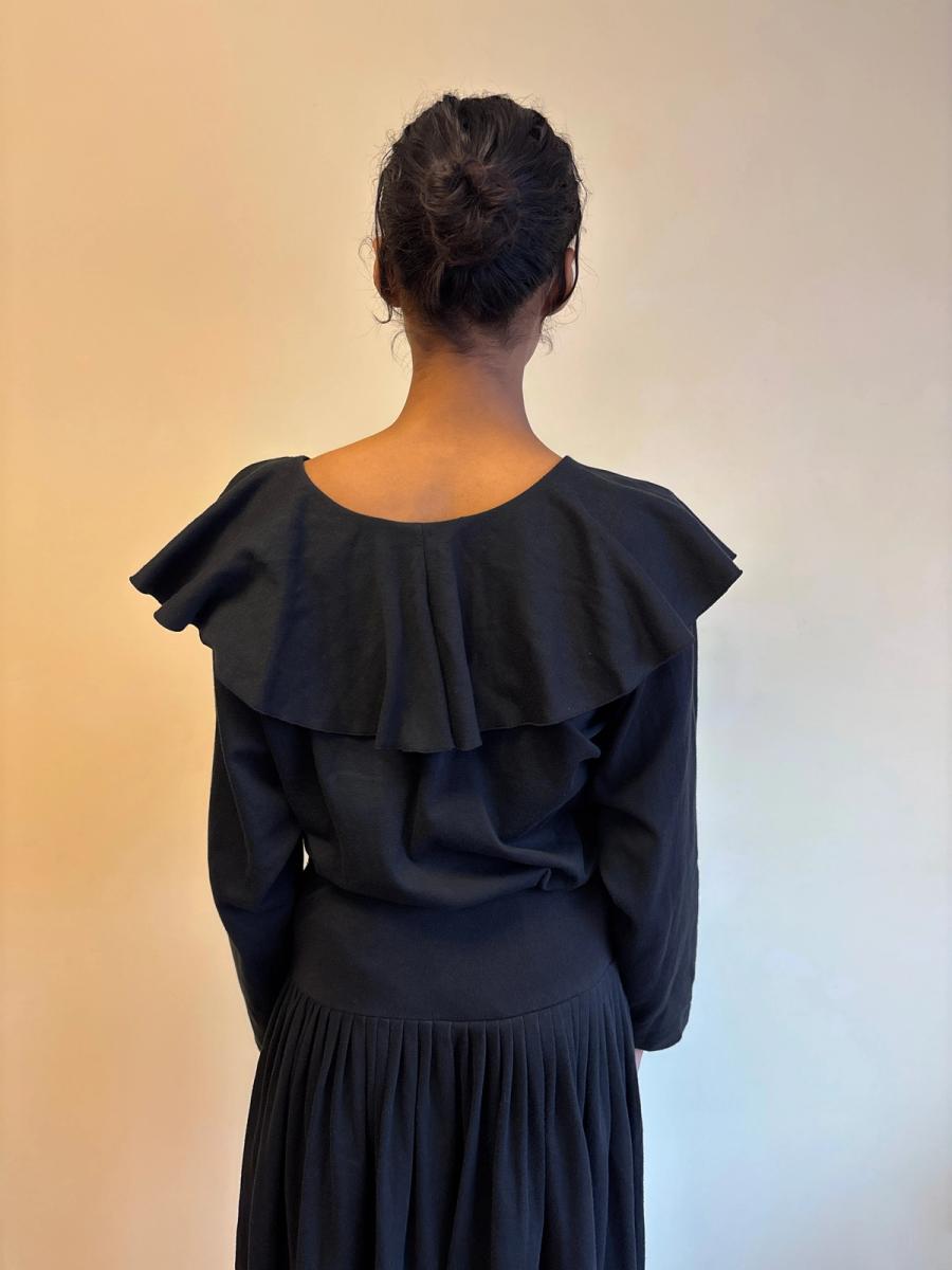 80s Norma Kamali Ruffle Set product image