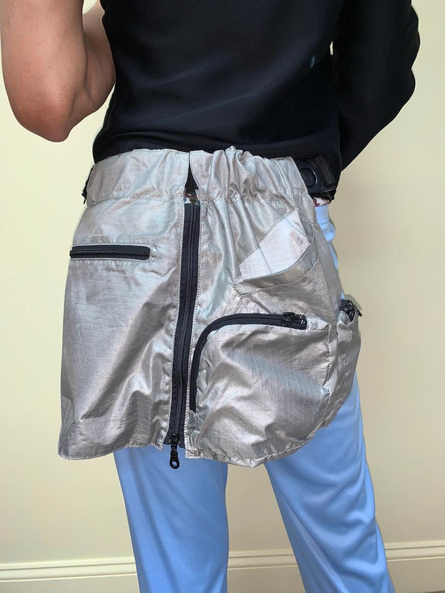 Silver Fötus Utility Belt Skirt product image