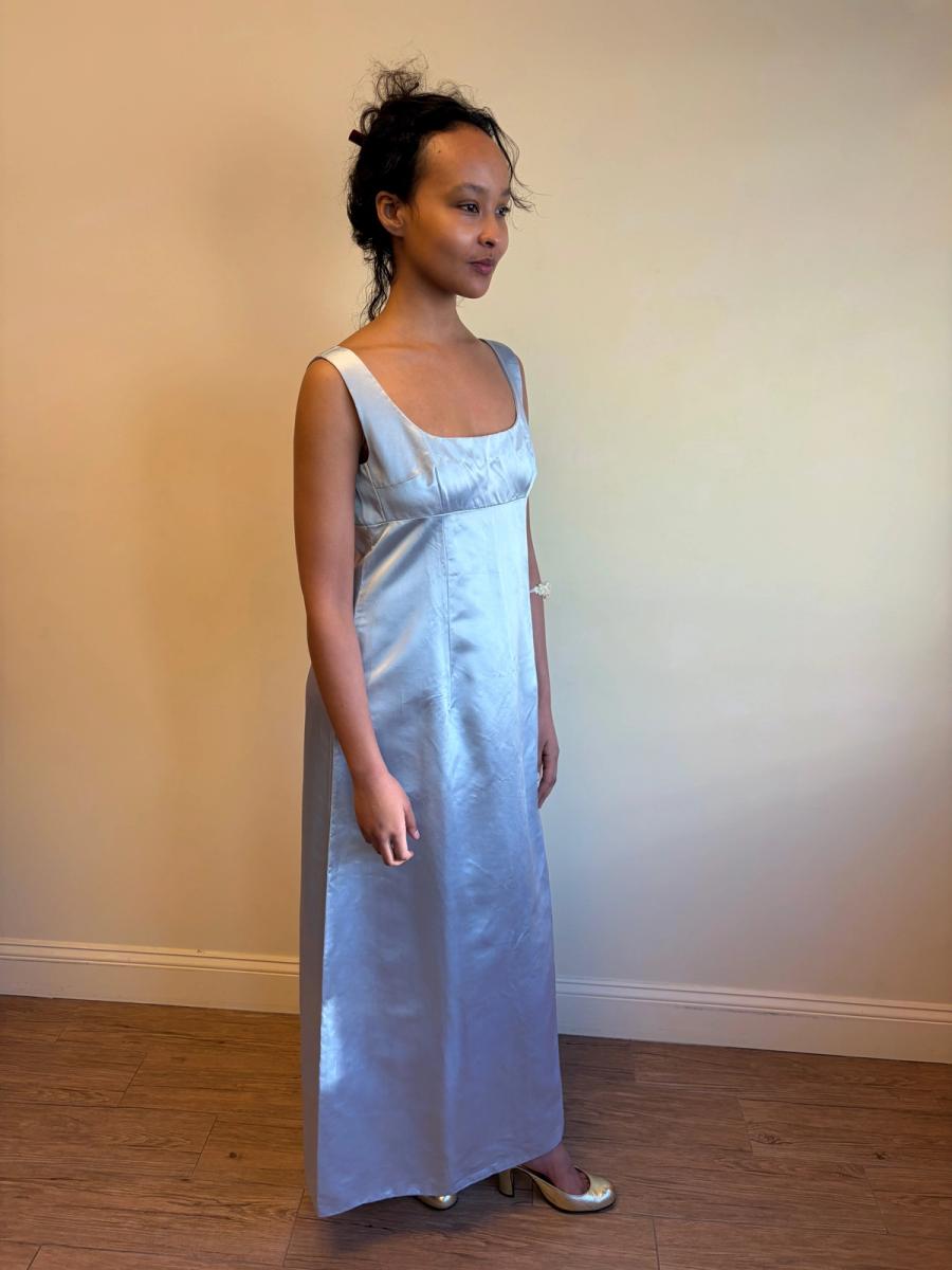 1960s Baby Blue Regency Gown product image