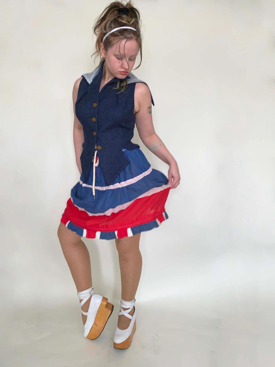 1990s Vivienne Westwood Vest with Orb Buttons product image