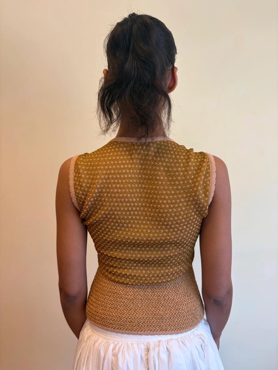Vivienne Westwood Gold Label Gold Knit Top  product image