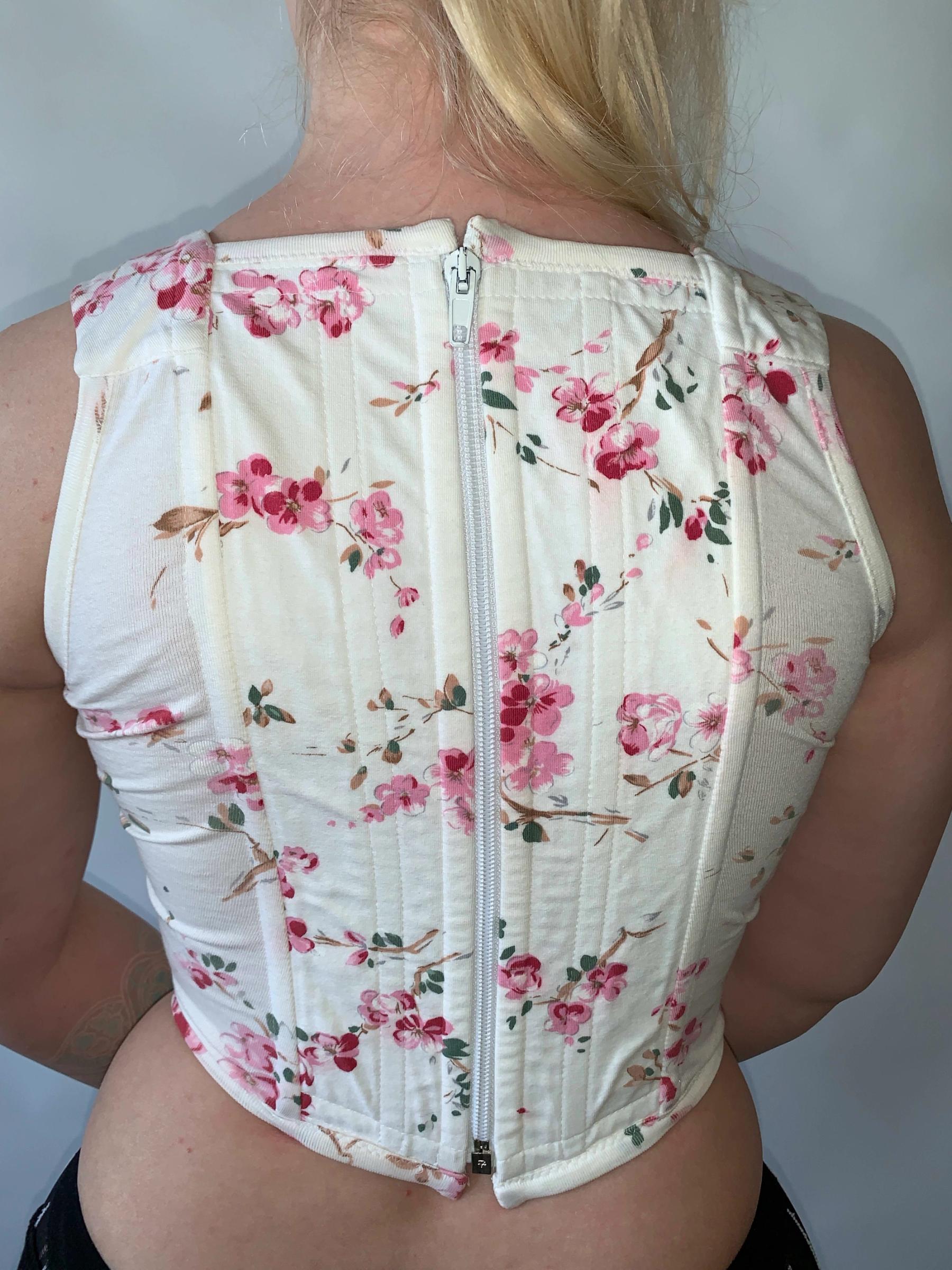 Cherry Blossom Top | Hand Embroidery by Zoë Ware Cherry Blossom Top | Hand Embroidery by Zoë Ware