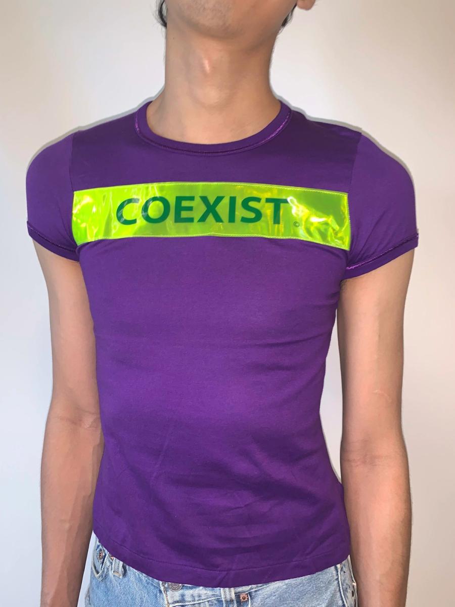 Holographic Coexist T-shirt product image