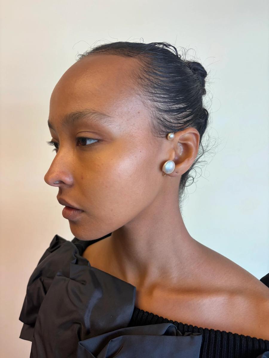 1950s Pearl Ear Cuffs product image