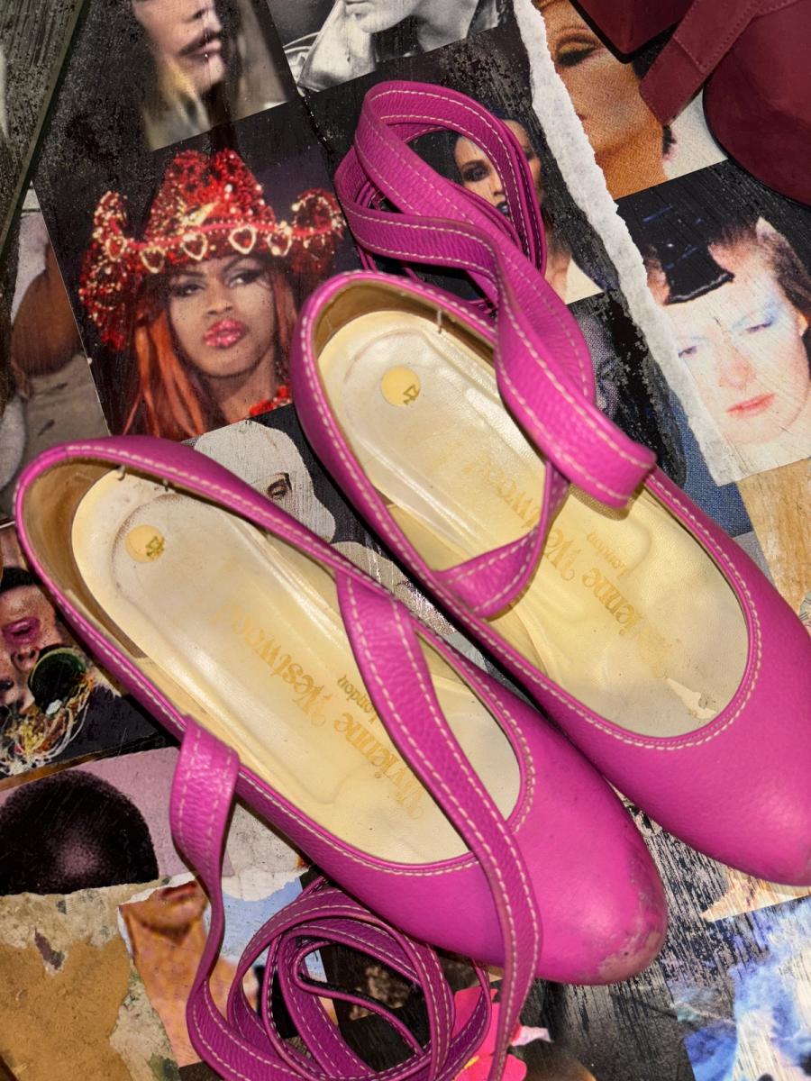 Vintage Vivienne Westwood Pink Rocking Horse Shoes product image