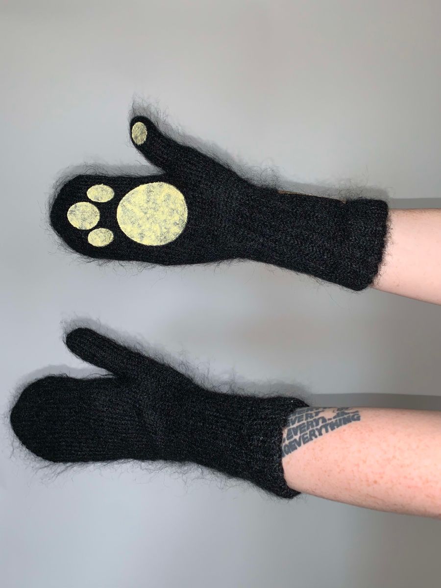 Beauty: Beast Cat Paw Mittens product image