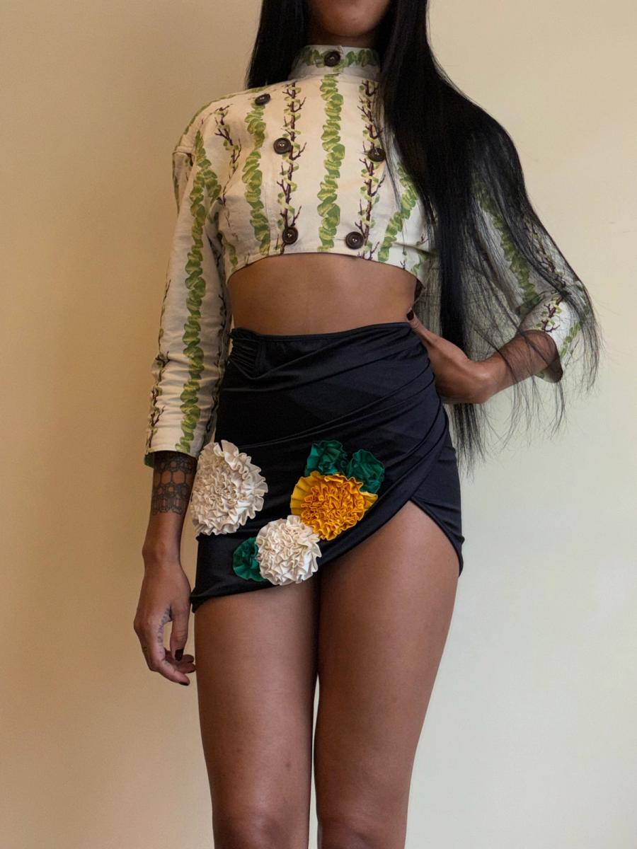 Chantal Thomass Dimensional Floral Sarong product image