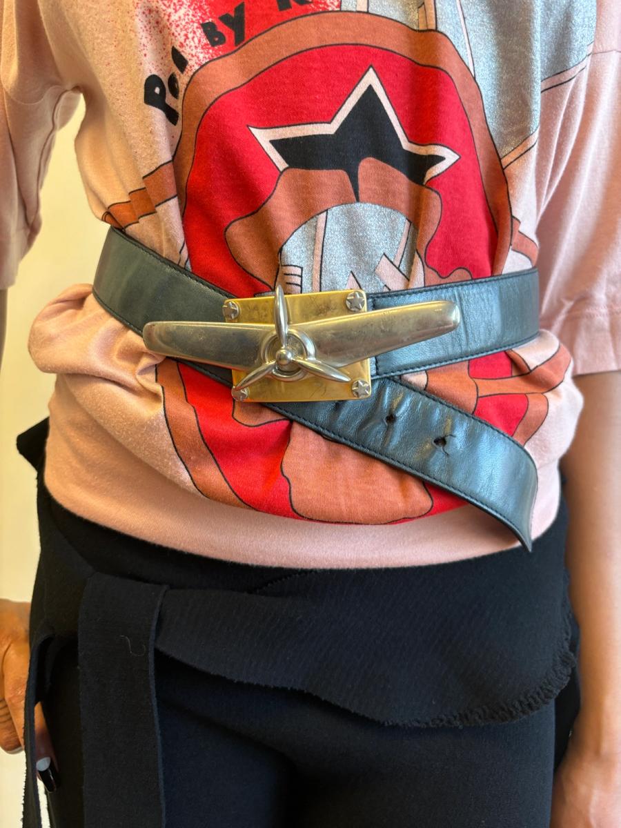 80s Krizia Airplane Belt product image