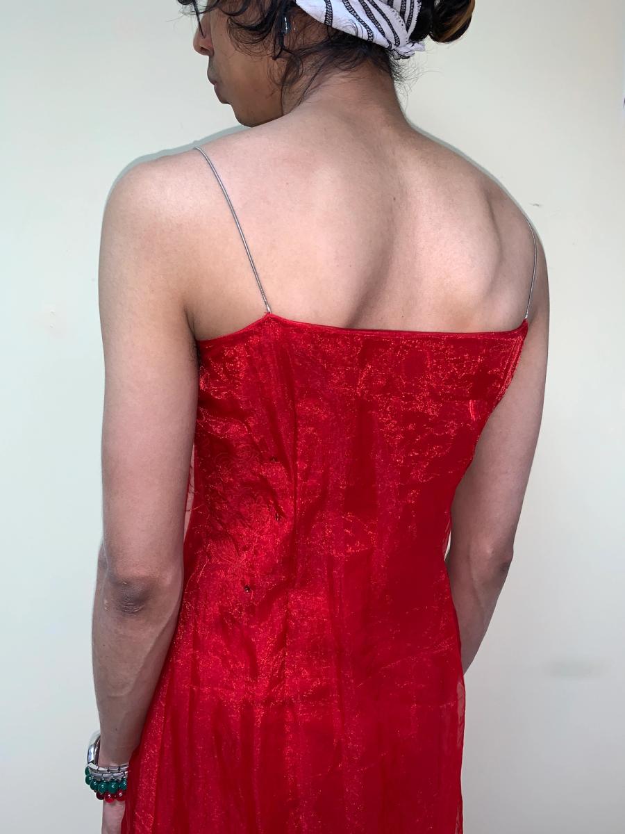 Kyoichi Fujita Felted Dress with Metal Straps product image