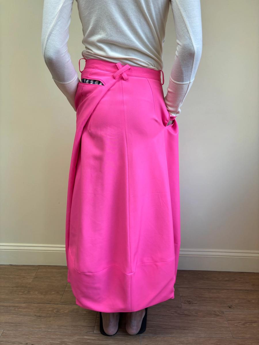 20471120 Hot Pink Convertible Skirt with Pant Leg  product image