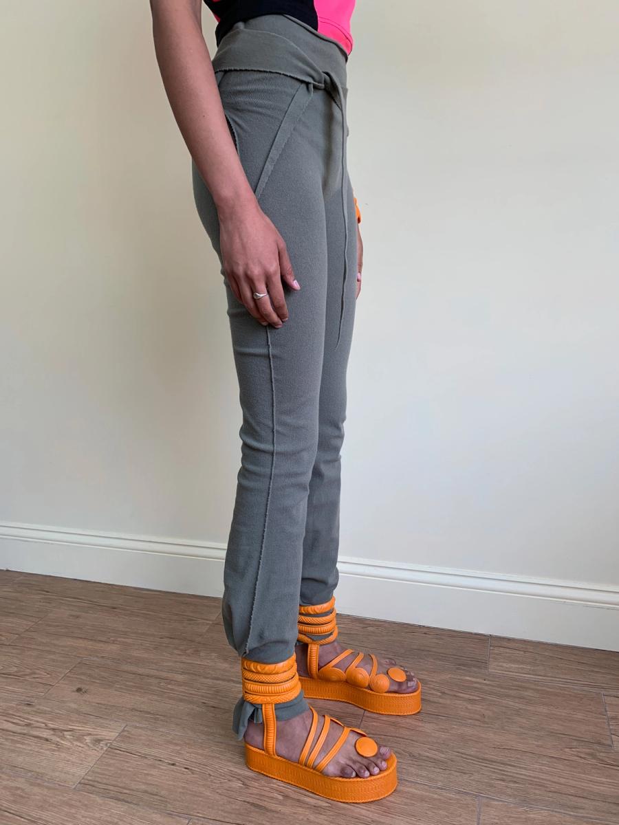 Vintage Issey Miyake A-POC Green Pants product image