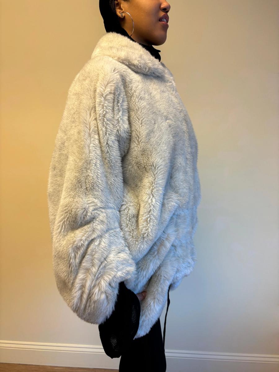 Vintage Norma Kamali Faux Fur Coat product image