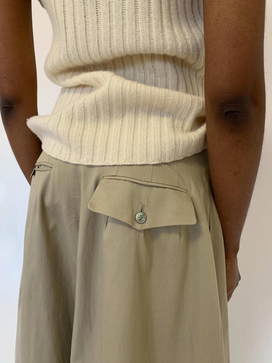 20471120 Khaki Deformation Skirt product image