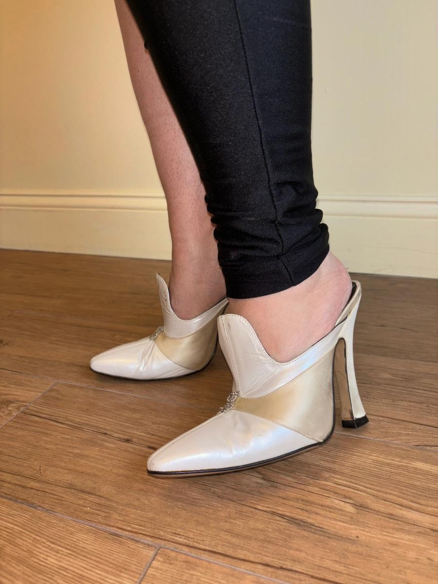 Anna Molinari Dollar Sign Pumps product image