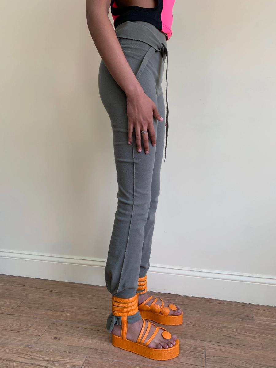 Vintage Issey Miyake A-POC Green Pants product image