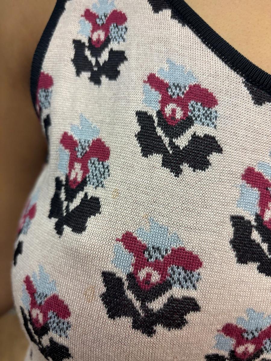 Chanel Knit Dress with Feathers product image