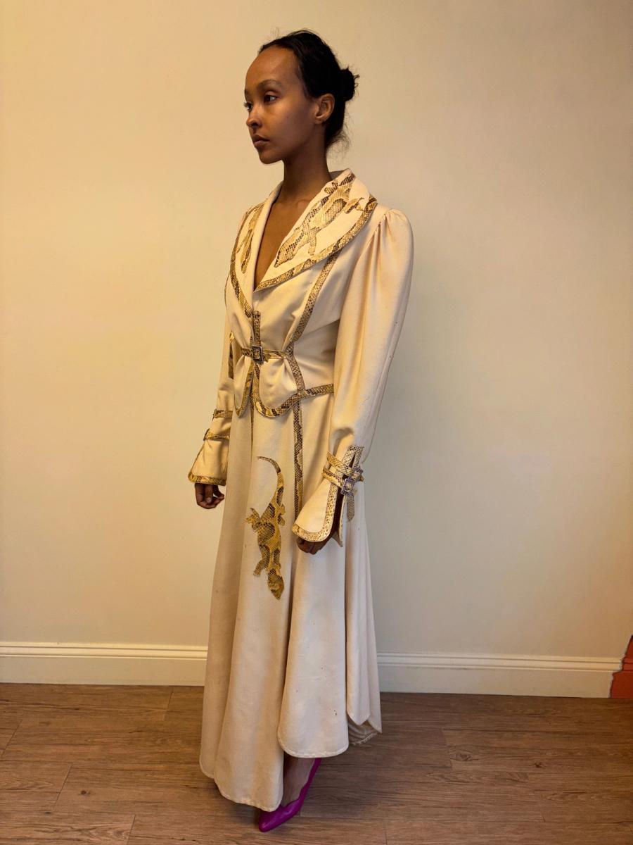 70s Bill Gibb Lizard Cutout Set product image