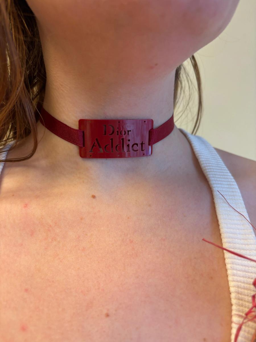Galliano Dior 'Addict' Choker product image