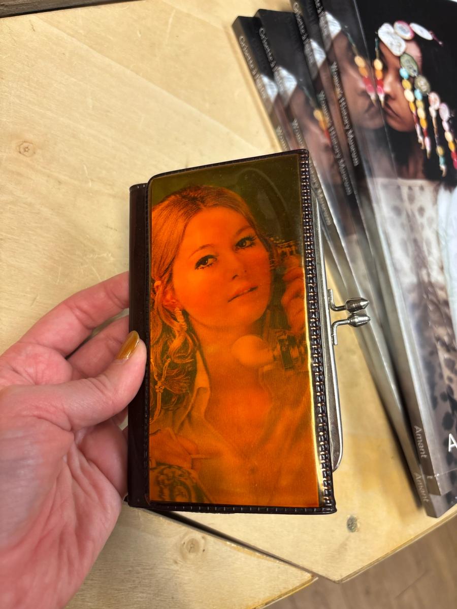 70s Lenticular Winking Woman Wallet product image