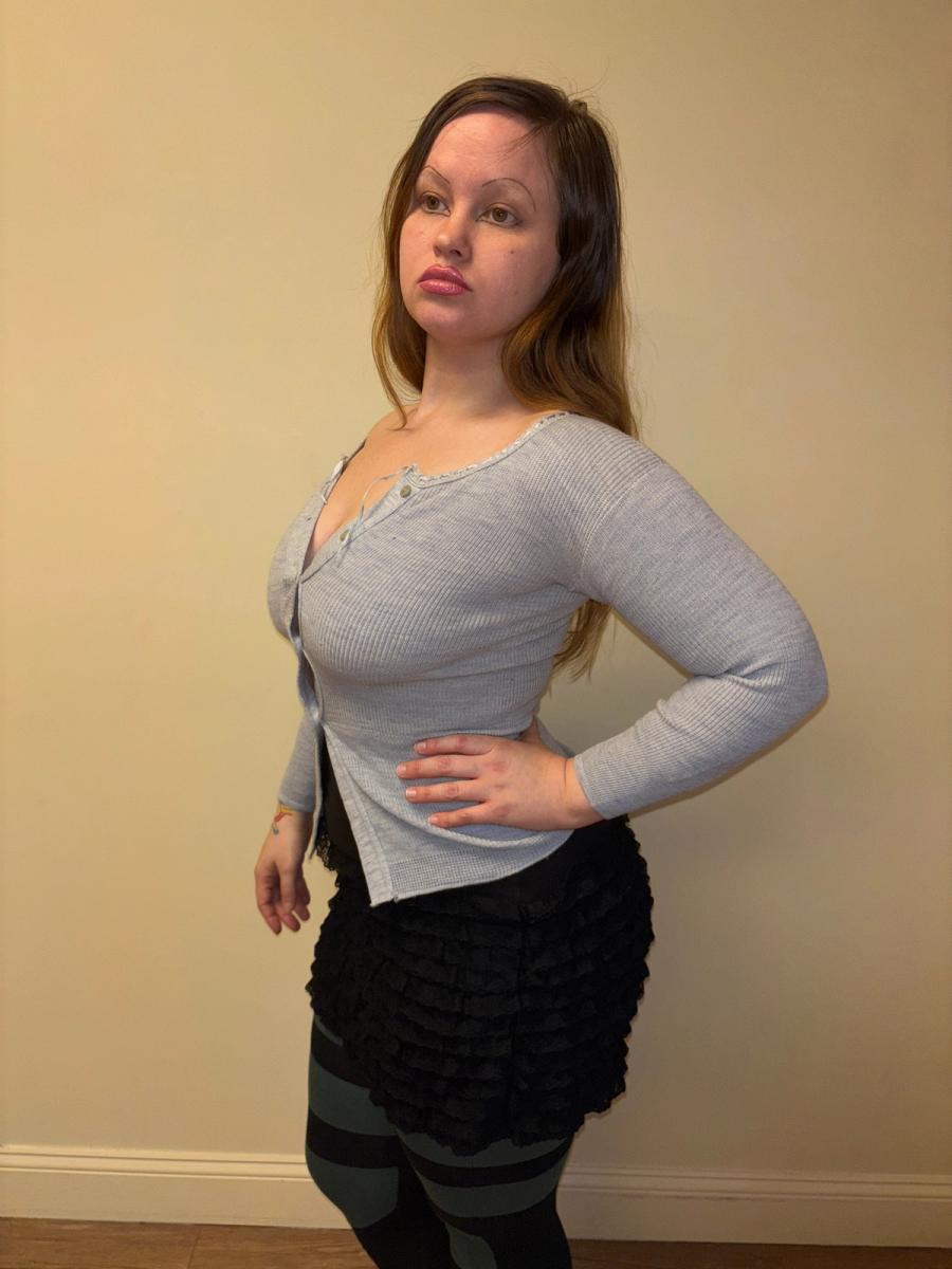 30s or 40s Baby Blue Cardigan product image