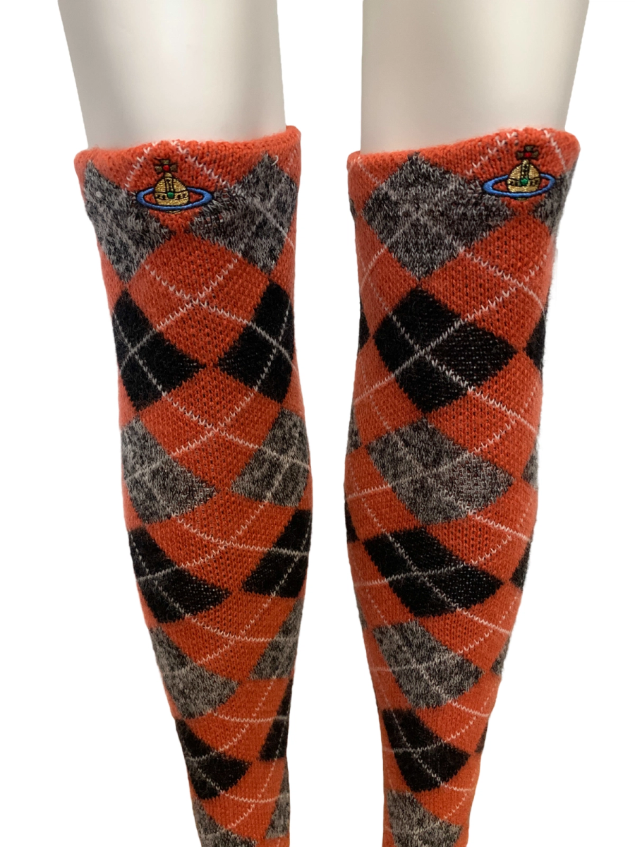 90s Vivienne Westwood Argyle Leg Warmers product image