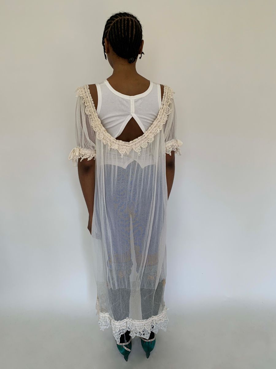 Vivienne Westwood SS 1996 Sheer Knitted Dressing Gown product image