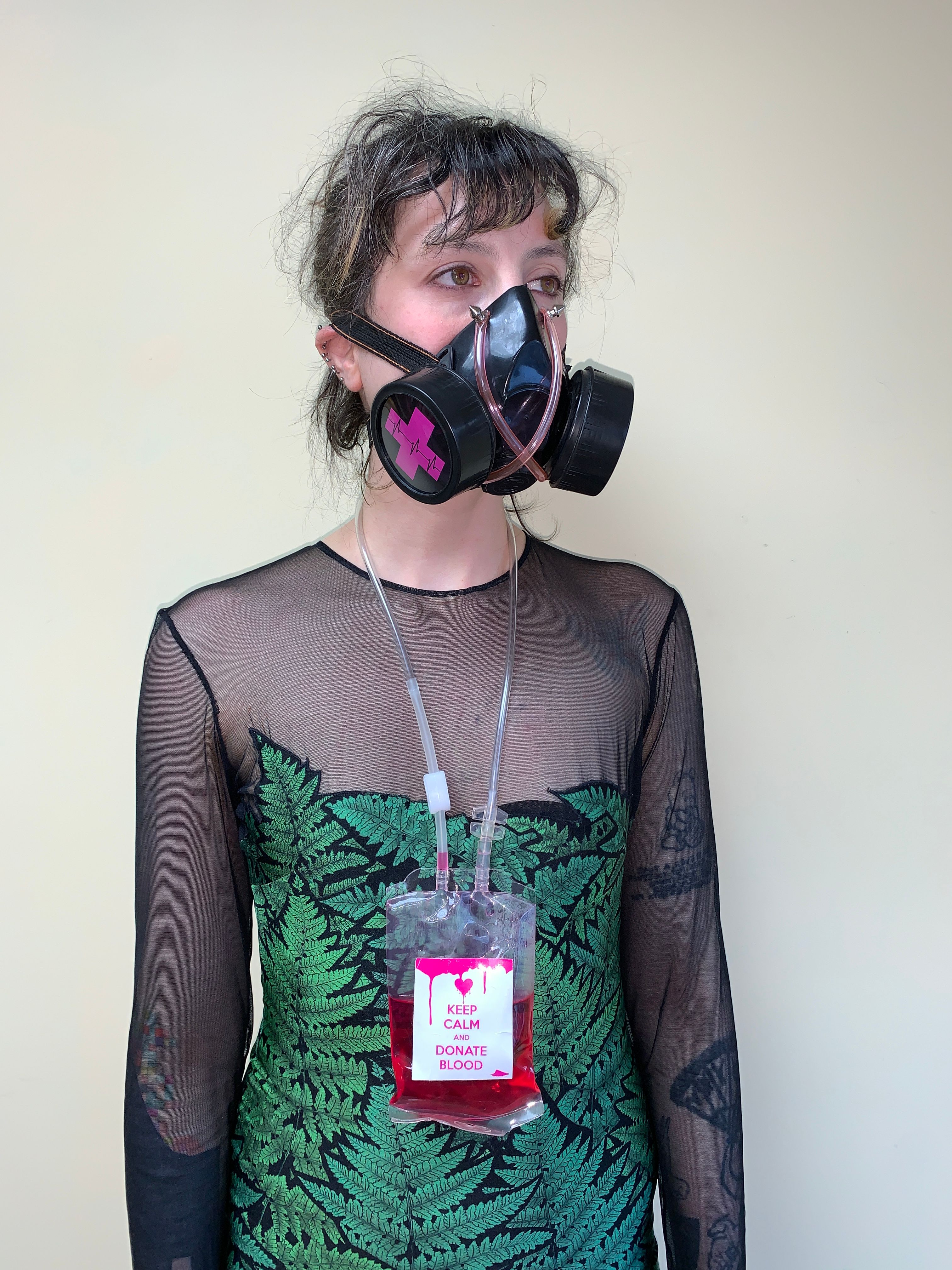 aika electronic チューブガスマスク fotus rave AIKA Electronics Medical Raver Mask