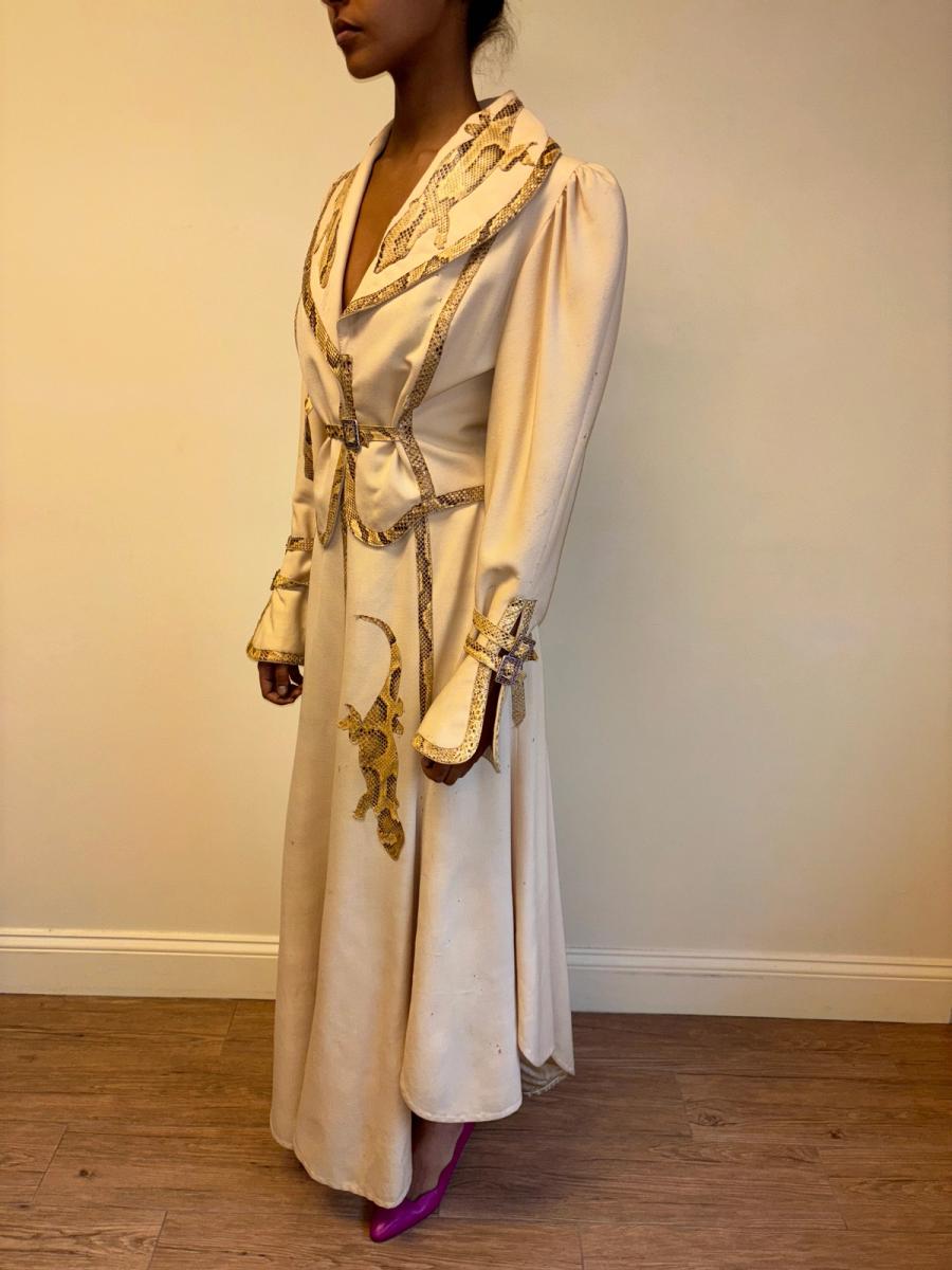 70s Bill Gibb Lizard Cutout Set product image