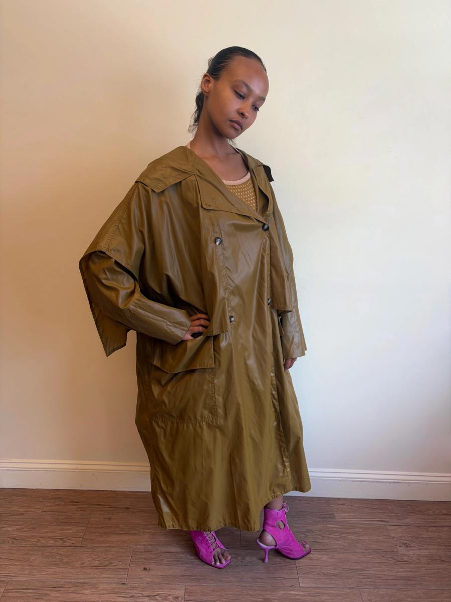 Rare 1980s Dorothée Bis Trench Coat product image
