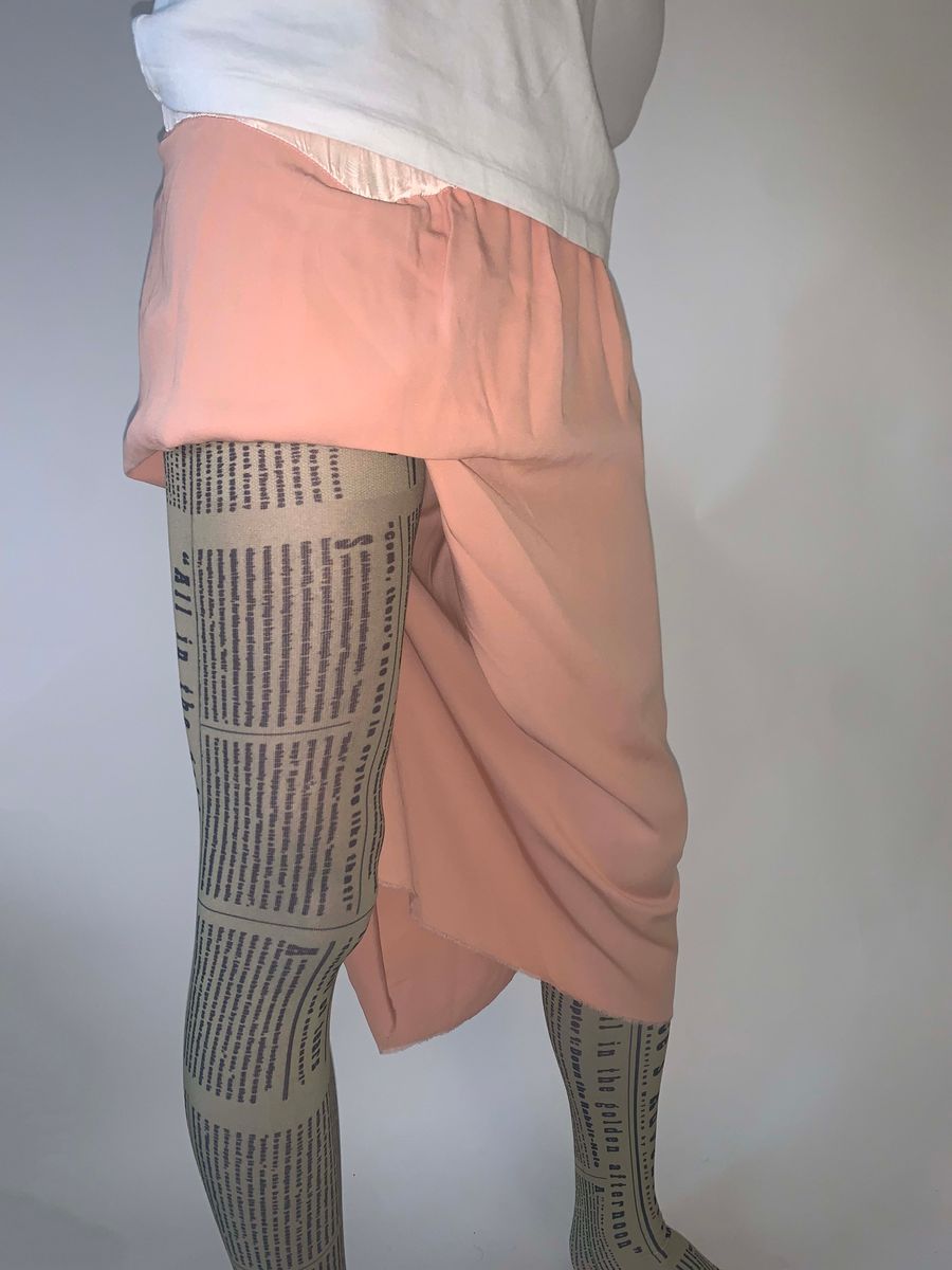 Vivienne Westwood Twisted Skirt with Leg-hole  product image