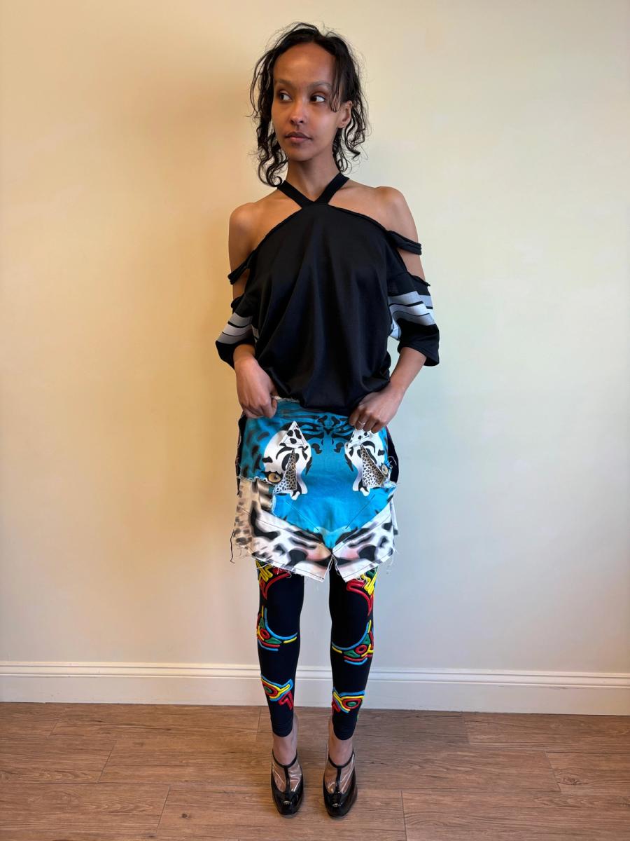 Bernhard Willhelm Shredded Tiger Skirt product image