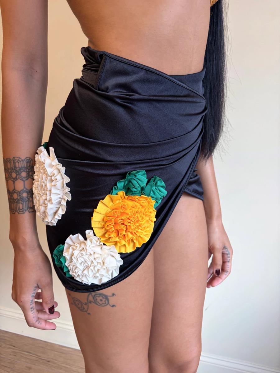 Chantal Thomass Dimensional Floral Sarong  product image
