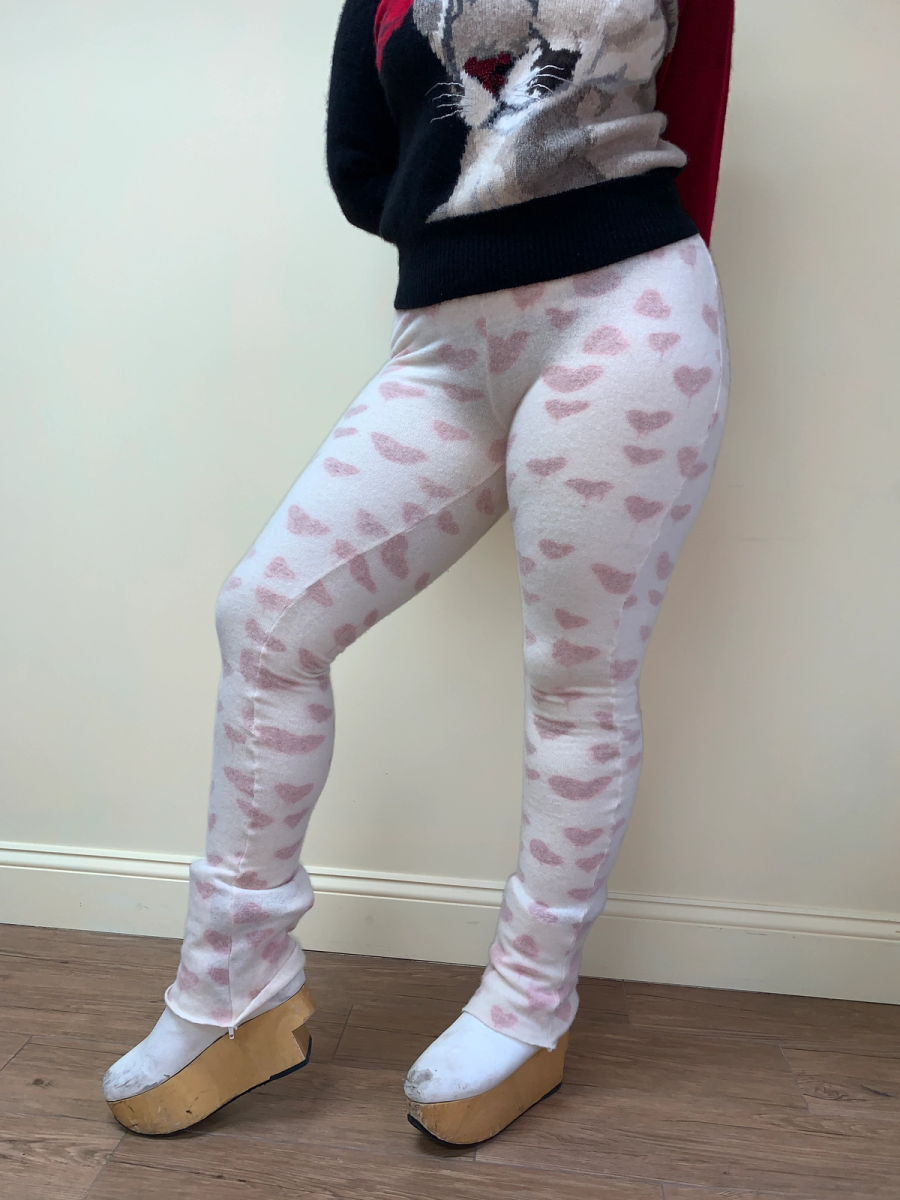 Nozomi Ishiguro Heart Print Leggings product image