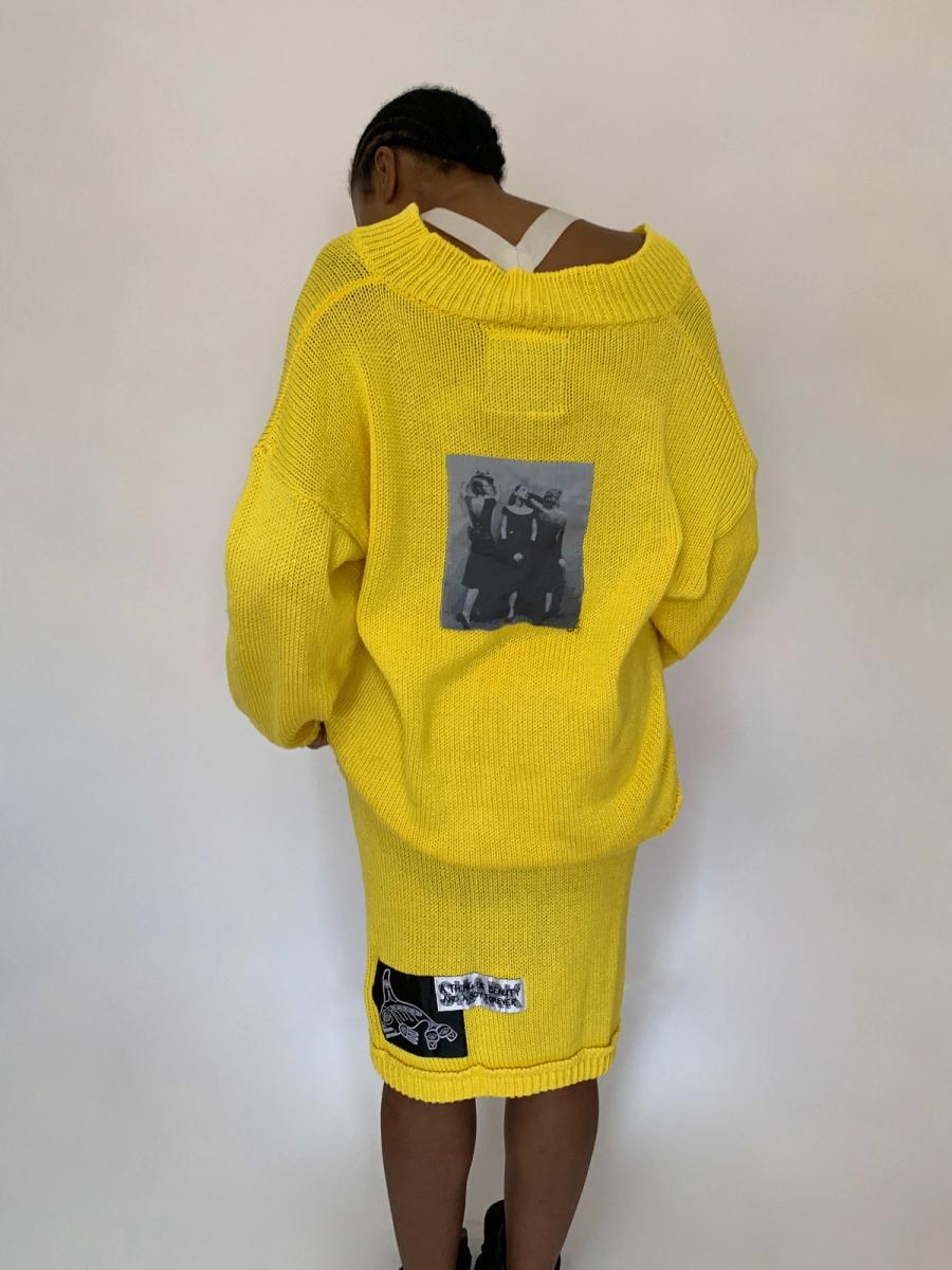 Richmond Cornejo Yellow Knit Set product image