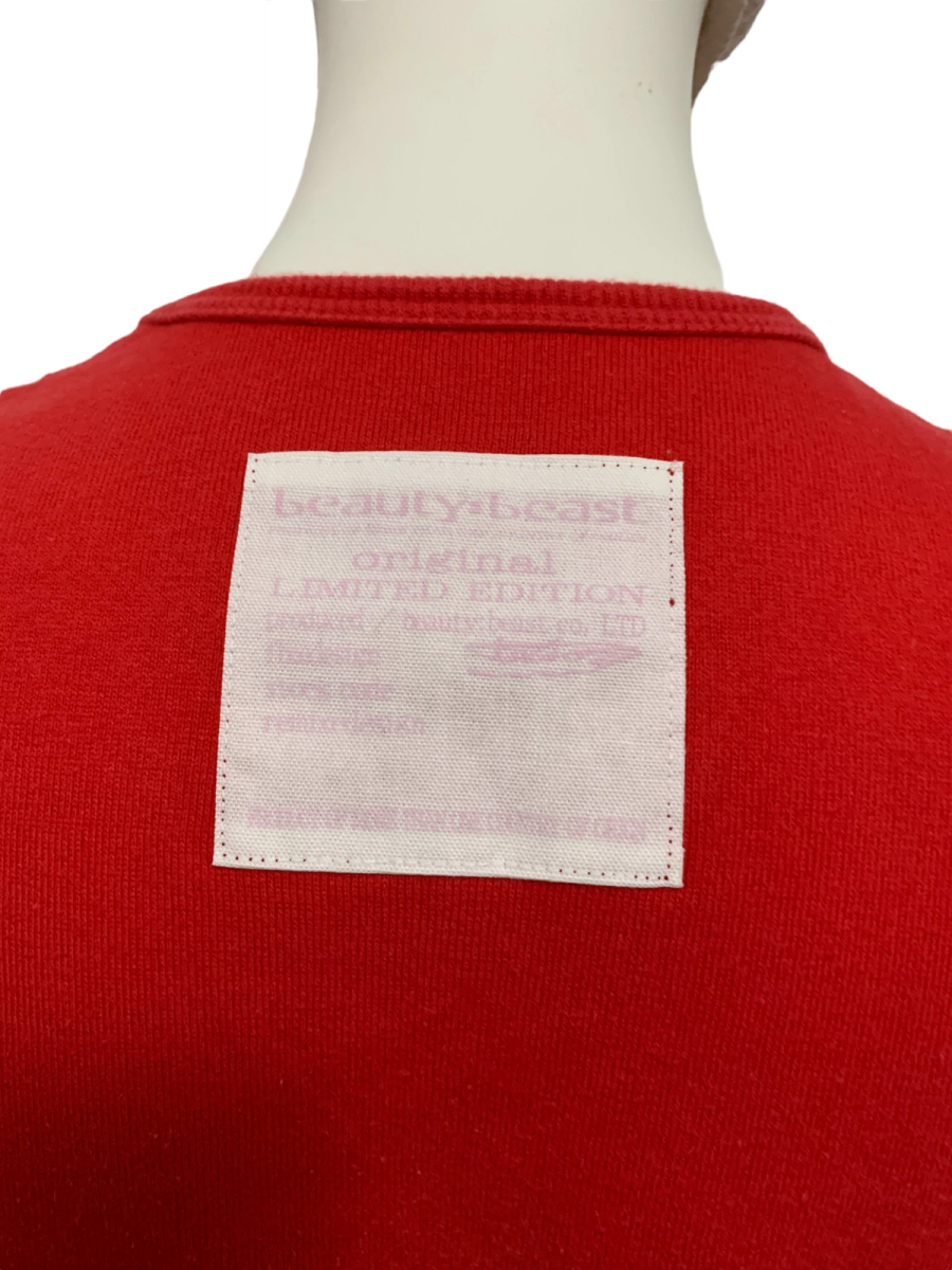 Beauty: Beast Leather Rose Patchwork Top product image