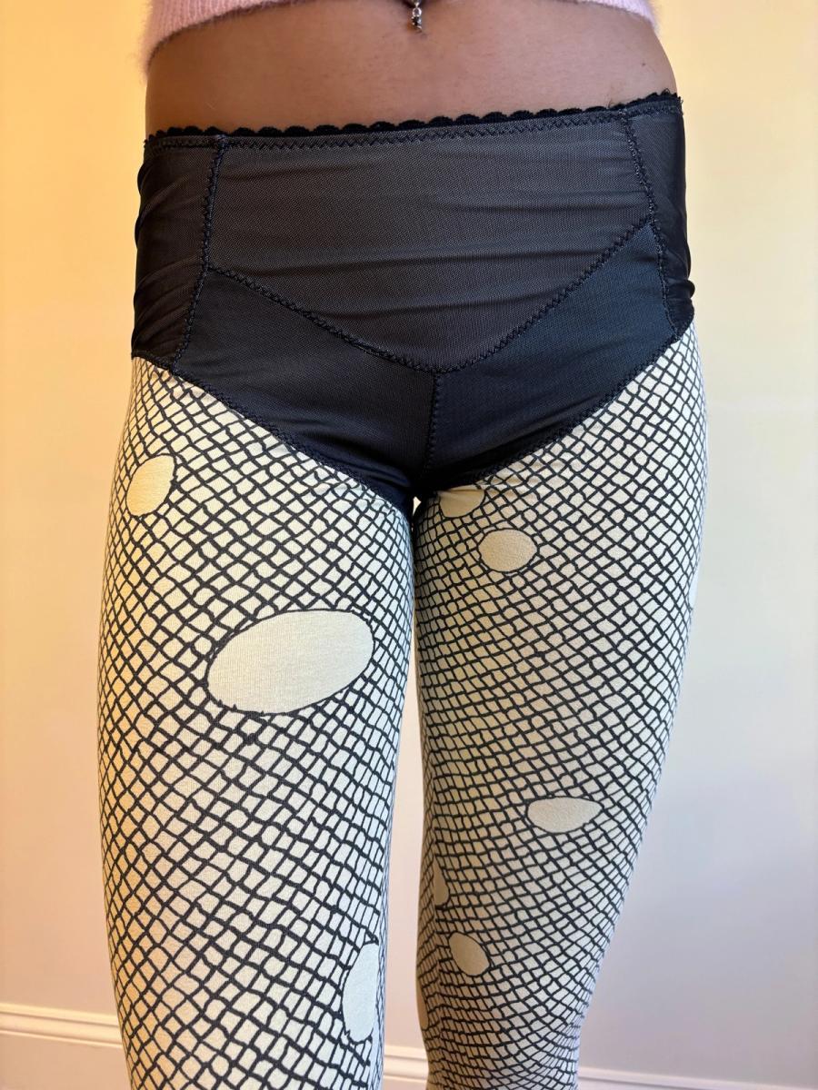 Marjan Pejoski Trompe L'oeil Torn Fishnet Leggings product image