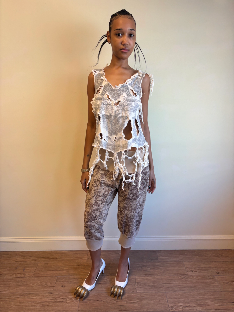 Nozomi Ishiguro Shredded Utensil Tunic product image