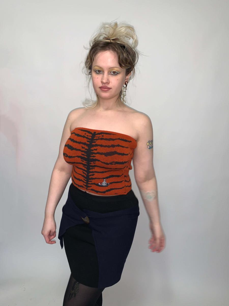 Vivienne Westwood 2001 Tiger Tube Top  product image