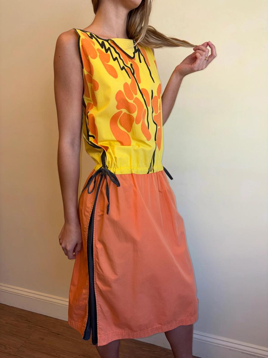80s Castelbajac Hand-Painted Dress product image