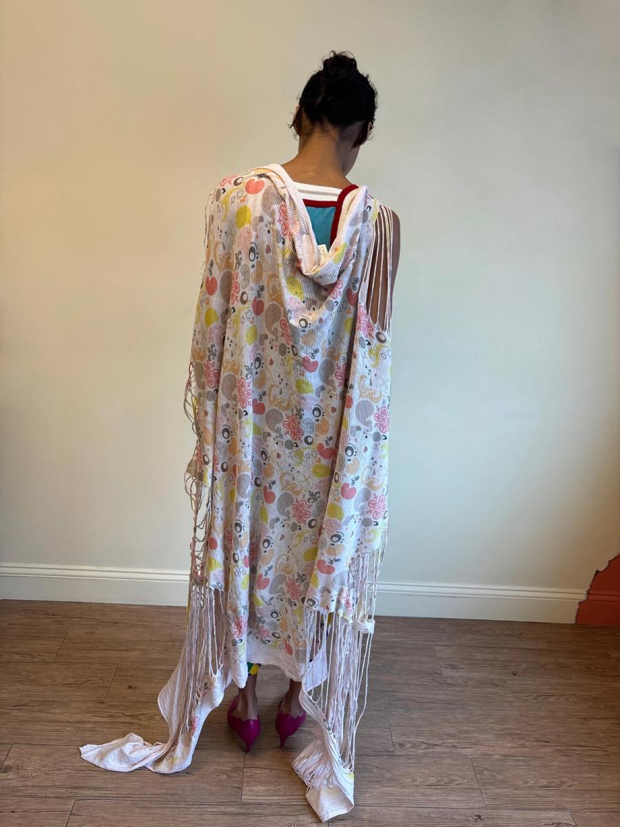 Nozomi Ishiguro Slashed Shawl product image