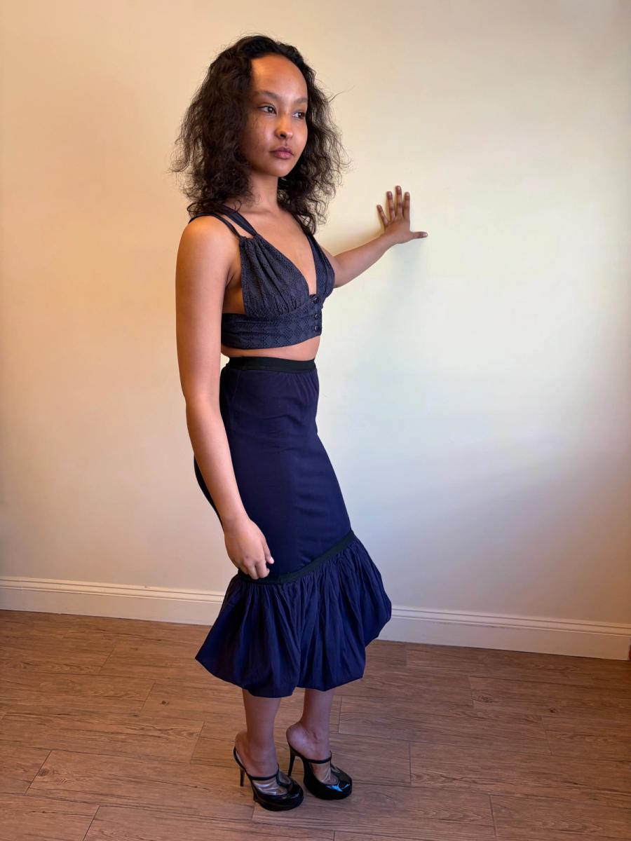 80s Gaultier Equator Modular Skirt with Elastic product image