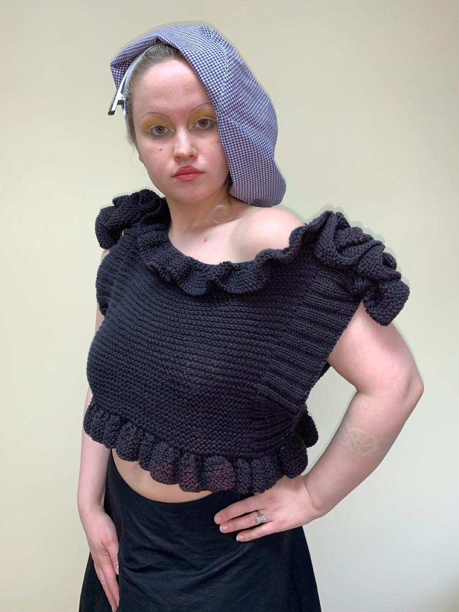 BodyMap 1980s Knit Dimensional Top product image