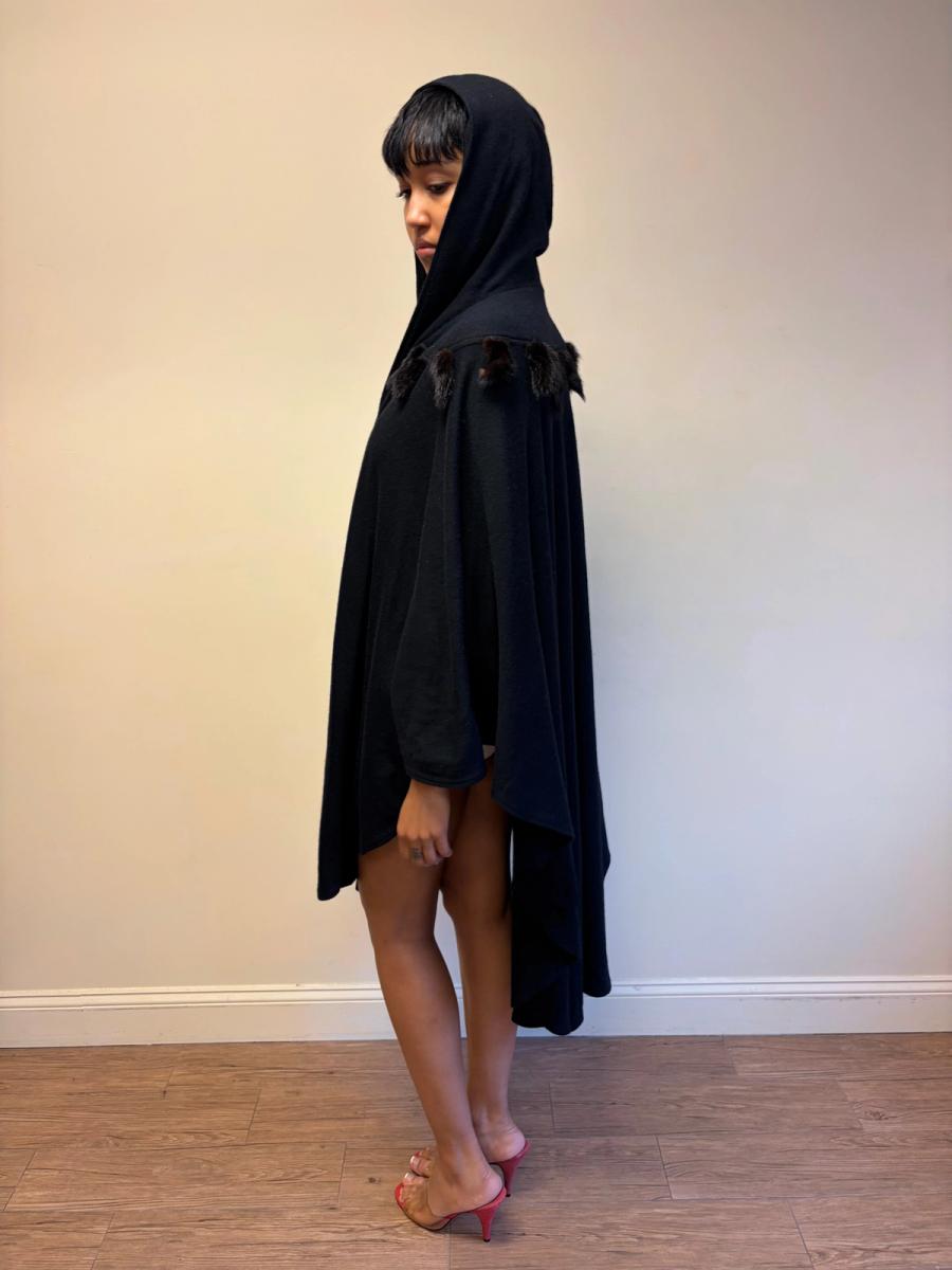 Yvan & Marzia Fur Tail Cape product image