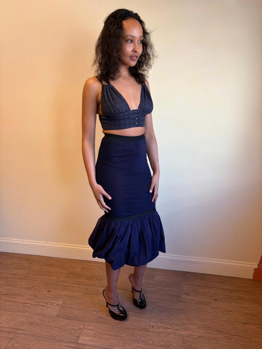 80s Gaultier Equator Modular Skirt with Elastic product image