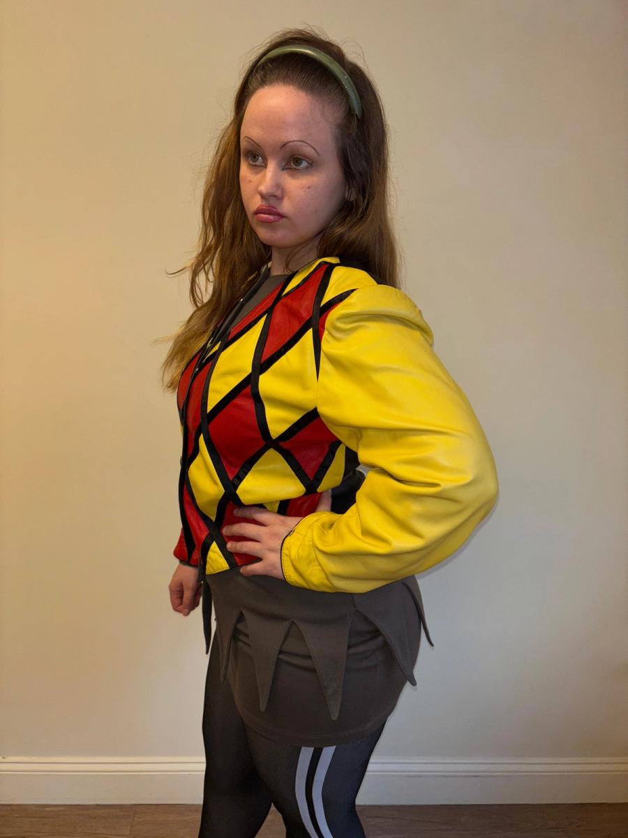 Scussi Gianfranco Harlequin Leather Jacket  product image