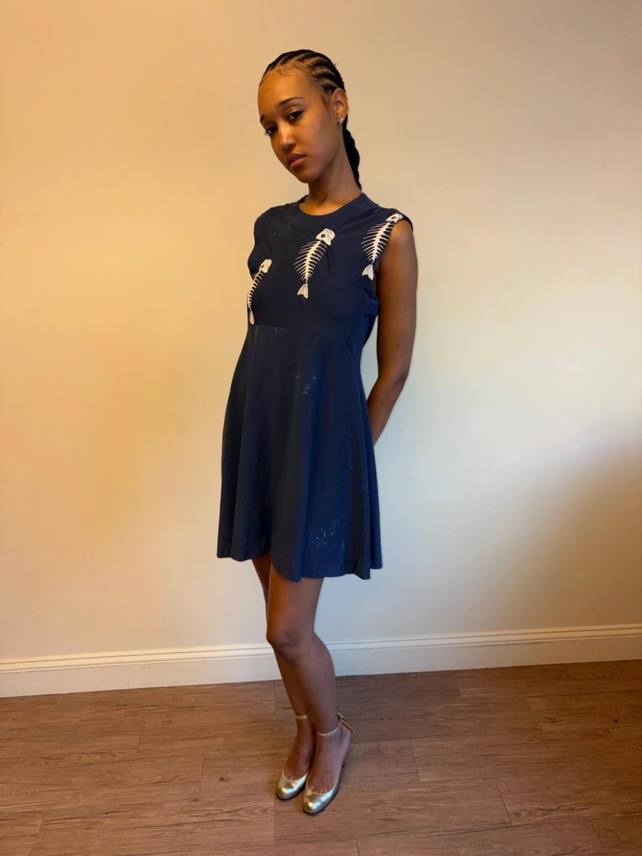 Franck Joseph Bastille Fishbone Two Piece Dress product image