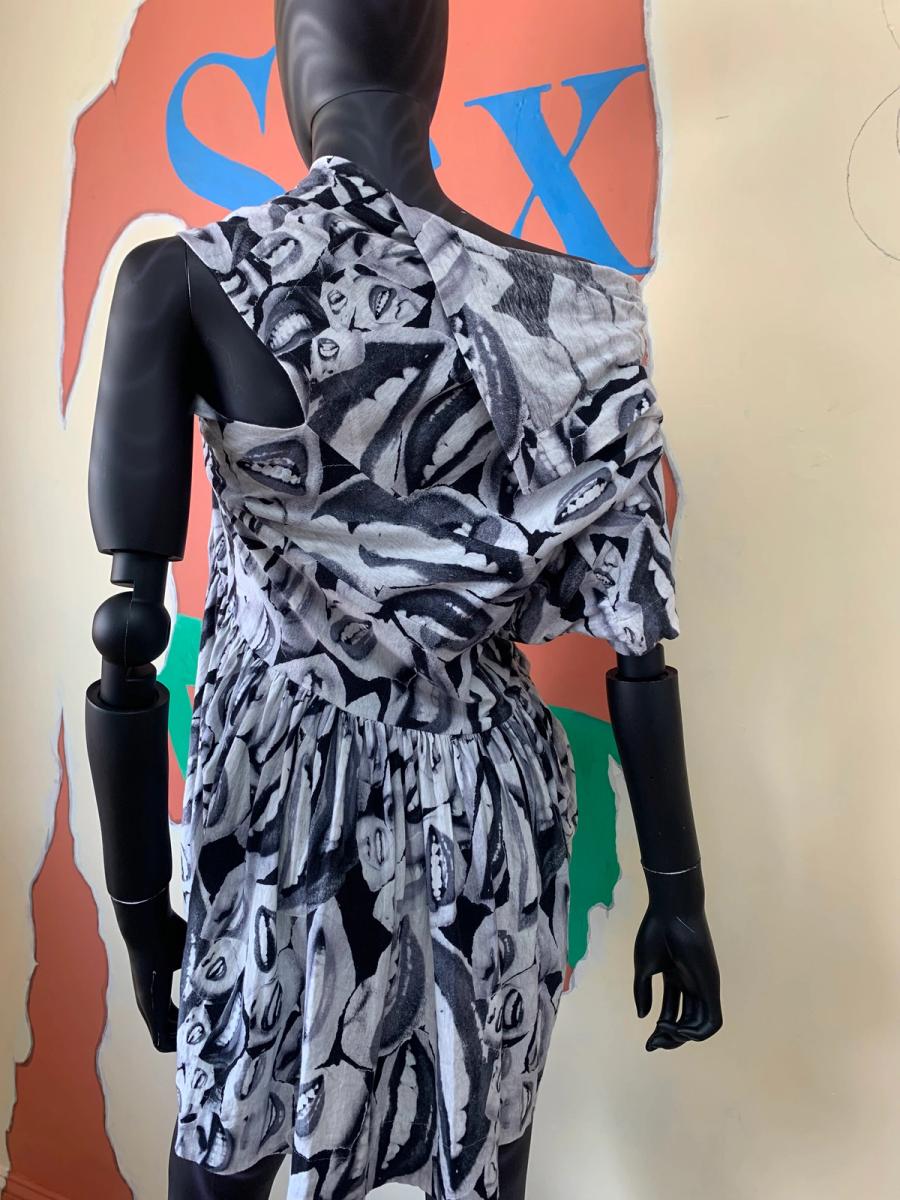 Bernhard Willhelm Irregular Lip Print Tunic product image