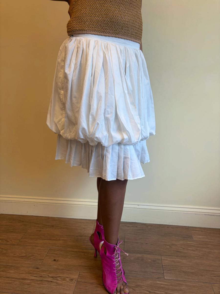1980s Chantal Thomass Bubble Hobbling Skirt product image