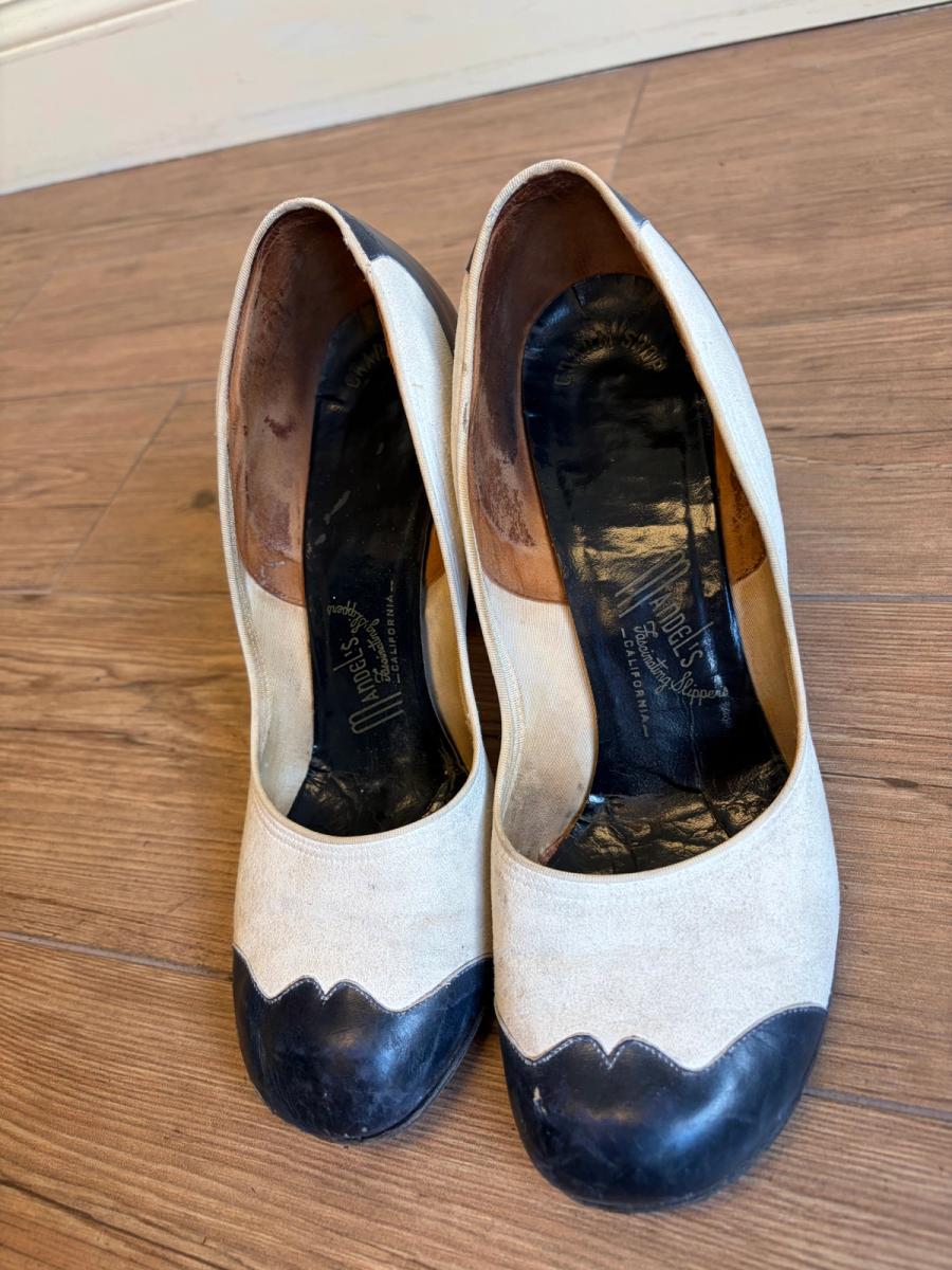 1940s Saddle Shoe Cuban Heel product image